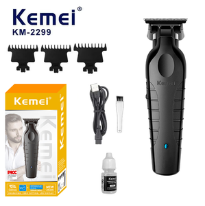 Máquina de Cortar Pelo Profesional Kemei KM-2299 para Barbero Inalámbrica 1200 MAh Recortadora de Pelo Eléctrica Recargable por USB - Product Image 1
