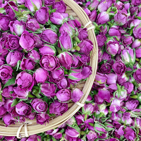Thé de fleurs séchées en vrac de santé en gros d'usine Rose séchée pour le thé.