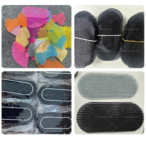 Personalizado Cabelo Gripper Hair Extensions Pad Moda Soft Nylon Hair Gripper Etiqueta Gancho <span class=keywords><strong>Loop</strong></span> Fita Apertos Mágicos - Product Image 6