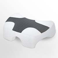 Oreiller ergonomique en mousse à mémoire de forme avec tunnel pour le bras, oreiller de câlin pour dormeurs latéraux, anti-engourdissement des mains, soutien du cou
