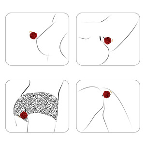 Noris vente en gros clitoridien mamelon vibrateur Rose jouet avec 10 modes de <span class=keywords><strong>vibration</strong></span> doigt ouvert anneau vibrant jouet sexuel pour femmes Couple - Product Image 6