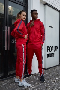 Survêtements d'hiver personnalisables pour hommes, femmes et couples, échantillon gratuit, vente en gros, 100% coton molletonné, pour la gym et la course à pied - Product Image 6