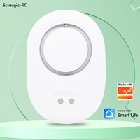 Détecteur de fuite d'eau WIFI compatible Tuya Alexa, capteur de niveau d'eau, alarme haute intensité 100 dB, alertes en temps réel via l'application, installation facile