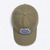 Casquette de baseball 6 panneaux en sergé de coton avec logo personnalisé tissé, visière incurvée, motif lettres, unisexe, réglable, sport, vente en gros