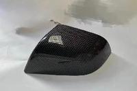 Coque de rétroviseur latéral en fibre de carbone à transfert d'eau pour Tesla Model 3 2017-2023 – Capot de rétroviseur de rechange pour mise à niveau après-vente