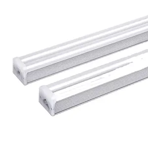 ETL Lampu Tabung Led T5 Terintegrasi, Garis Ganda 4 Kaki 1200Mm 1.2M 30W untuk Supermarket Kantor Hotel