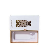 Haute Qualité Personnalisé Kraft Papier Tiroir Boîtes Éponge Doublure UV Avantage Feuille Parfum Rouge À Lèvres Soins De La Peau Téléphone Mobile Échantillon Gratuit