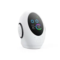 Haut-parleur intelligent AI DeepSeek avec subwoofer, éclairage LED RGB, alimentation par batterie, étanche IPX9, écran d'affichage 5.3 pouces