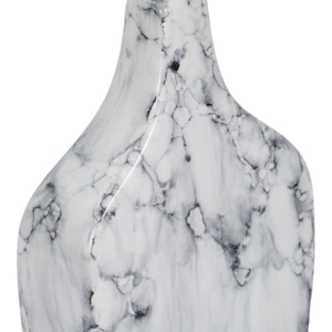 Vaso in ceramica effetto marmo per decorazione soggiorno, centrotavola e complemento d'arredo - Product Image 5