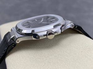 Reloj Mecánico de Lujo para Buceo, Resistente al Agua, de la Mejor Calidad, 40 mm, Fábrica DDF, Movimiento ETA 324, 5711, Peso 101 g, Color Gris PP - Product Image 4