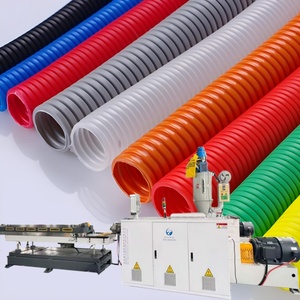 Ligne de production de câbles électriques isolés en PP/PE/PVC à vis simple FULLWIN pour gaines et tuyaux - Product Image 1