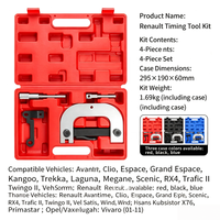 Kit d'outils de calage moteur universel pour Renault Opel Vauxhall Nissan CIHOO, outil de blocage d'arbre à cames professionnel 16V