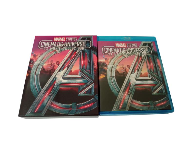 マーベル MCU Blu-ray 23本セット 新品 MARVEL MCU INFINITY SAGA: COMPLETE 23 MOVIE BLU-RAY, 4K BOX