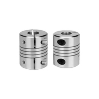 Connecteur fileté élastique de haute qualité 25x30mm OEM personnalisable pour les accouplements d'arbre de moteur flexibles Application de diamètre extérieur