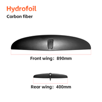 Hydrofoil Pemula Foil Surf Hydrofoil 1232sqcm Karbon GY 890 Foil Surfing Olahraga Air Surfing Papan Selancar Listrik Hydrofoil