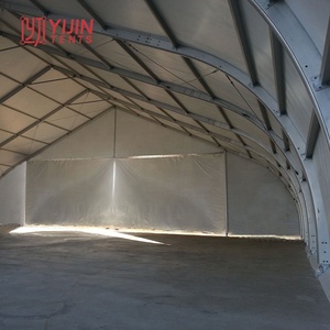 Tente de réception incurvée 15 x 40 pour salle de sport de basketball, tente de réception de forme incurvée pour événements sportifs en plein air - Product Image 2