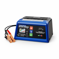 Chargeur de batterie de voiture intelligent 2/10/50A 12VDC 110V avec fonction de démarrage du moteur et maintien de charge, garantie 1 an