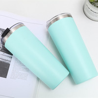 Gobelet isotherme en acier inoxydable 304 de 22 oz, bouteille d'eau réutilisable à double paroi sous vide, matériau métallique de haute qualité
