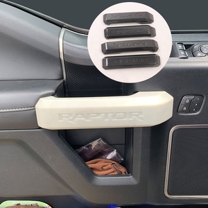 WZXD 2020 Accessories for F150 Carbon Inner <b>Door</b> Handle Cover <b>Trim</b> - Product Image 2