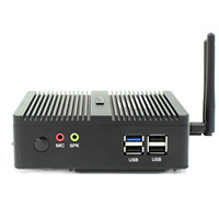 HYSTOU迷你主机微型电脑J1900服务器低功耗Linux嵌入式工业控制无内存电源适配器手册