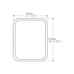 SL-1611 pour le fer universel de haute qualité de clip de rétroviseur latéral de camion - Product Image 2