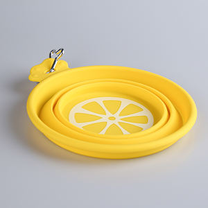 Tazón Plegable para Perros, Comedero Portátil para Mascotas, Plato de Silicona Plegable para Viajes, para Uso en Exteriores - Product Image 2