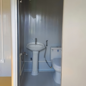 อาคารอพาร์ตเมนต์แบบแบน2ชั้นแบบพกพาภาชนะสำเร็จรูปสำหรับห้องนั่งเล่นสำนักงานห้องนอนโรงพยาบาล - Product Image 4