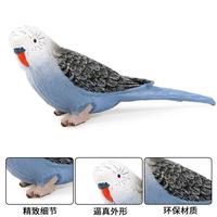 Yxs ensemble d'oiseaux de simulation solide pour enfants jouet de modèle animal en plastique statique sauvage