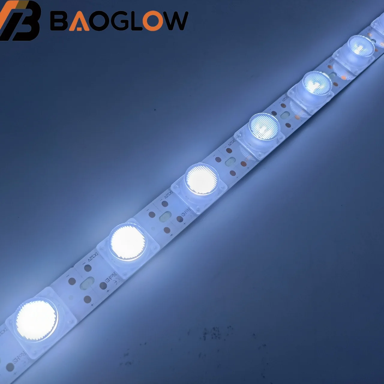 18W DC12V 2835 High Power Aluminum Led Backlight Lighting SMD2838 Led Strip with Lens for Fabric Light Box