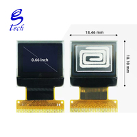 0,66 inç OLED Sıvı Kristal Ekran SSD1315 Küçük Ekran 64x48 Ekran 8-bit Paralel Bağlantı Noktası SPI/IIC
