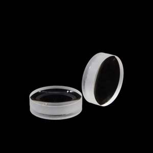 Lente cementada acromática de vidrio óptico de 15mm de diámetro para sistema óptico - Product Image 1