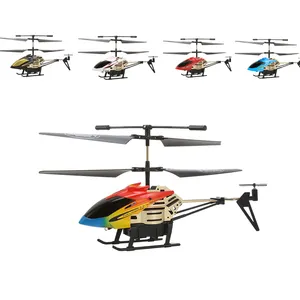 3,5 канальный металлический светодиодный радиоуправляемый самолет с дистанционным управлением, дальние расстояния, фиксированная высота, летающие игрушки, Радиоуправляемый вертолет для детей