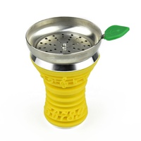 Set Perlengkapan Hookah Silikon Portabel, Wadah Hookah Silikon, Aksesoris Hookah, Grosir