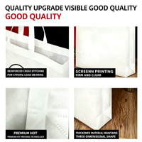 Sac de shopping promotionnel personnalisable en non-tissé durable et écologique, idéal pour les magasins de vêtements, avec design d'emballage recyclable – Vente chaude