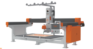 5 גשר מסור עם מצלמה לחיתוך גרניט, שיש, קוורץ, sintered אבן - Product Image 3