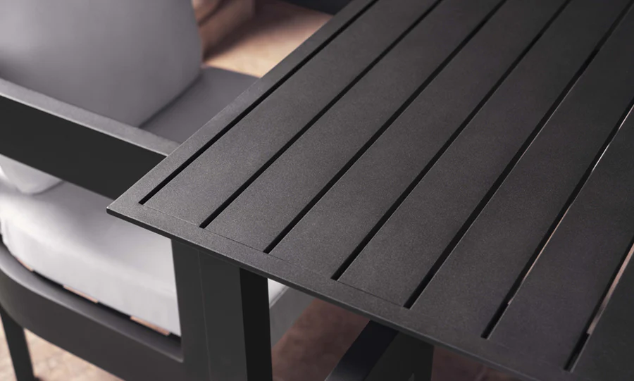 Garden sets table and chair outdoor patio furniture aluminum 7-piece dining set