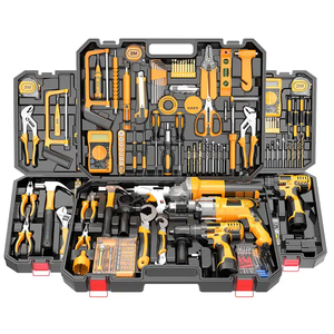Hardware Electrical Power Combo Kit Cordless Herramientas Drill Machine Set Other Hand Wrench Tool Box Set Tools Kit Tool Sets