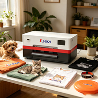 Nouvelle tête d'impression SKA3 A3 DTF/jet d'encre XP600 entièrement automatique 2400 DPI avec système d'encre blanche stable pour l'impression d'étiquettes et de textiles