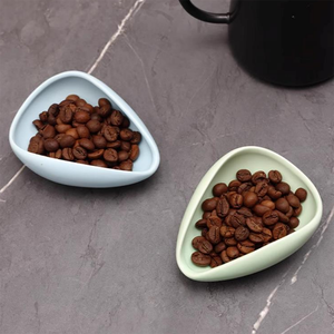 Utensilios de Barista Ecológicos, Accesorios para Platos de Té, Plato para Granos de Espresso, Bandeja Dosificadora, Taza Medidora de Cerámica - Product Image 5
