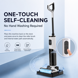 OEM Cordless Wet <b>Dry</b> Vacuum Cleaner 12KPa Brushless Floor Washer Vacuum <b>Mop</b> Combo Hard Floor Cleaner Factory Supply - Product Image 1