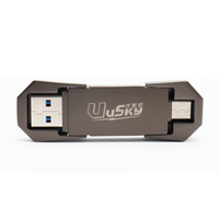 Grosir Pendrive OTG Tipe c kecepatan hingga 500 MB/s, 128GB 256GB 512GB 1TB USB 3.2 Gen2 eksternal Solid State Drive Thumb Drive