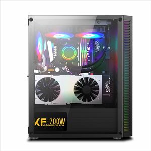 Gabinete de PC para Juegos Full Tower con Fuente de Alimentación, Escritorio para PC Económico Todo en Uno, PC de Escritorio Todo en Uno Barato - Product Image 2