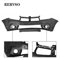 Pare-chocs avant de bonne qualité (noir mat) avec 4 trous pour Dacia Logan 2017 Oem 620223233R XF920-005B-1