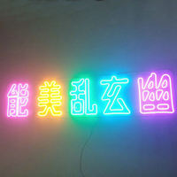 Enseignes au néon LED personnalisées et tubes LED pour la décoration de la maison, des bars, des salons de beauté, des salles de jeux, des lumières de fête d'anniversaire