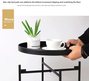 Mesa de Centro Económica, Ecológica, Multifuncional, Pequeña, de Metal - Product Image 6