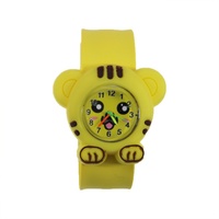 Reloj de Pulsera Infantil con Diseño de Dibujos Animados, Luminoso, de Cuarzo, con Cierre a Presión, Regalo para Niños