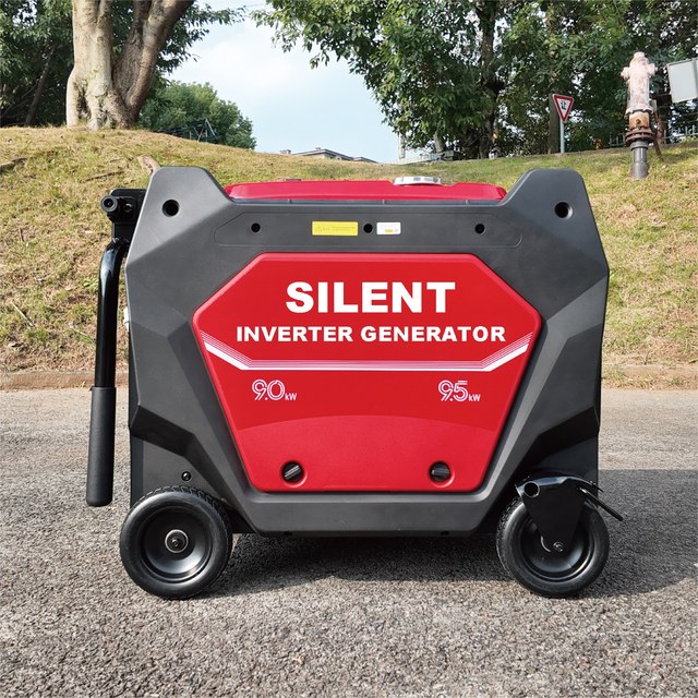 Ultra-Quiet 9500 Watt 9.5kW Inverter Generator with Low Noise Technology for Camping & RV Use