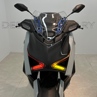 Pour YAMAHA XMAX300 XMAX 300 2025 2026 – Accessoires moto CNC : Protection de cadre de clignotant avant / Cache de protection de lampe de signalisation