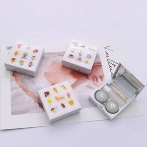 A-8038 도매 콘택트 렌즈 솔루션 케이스 눈 접촉 케이스 도매 케이스 콘택트 렌즈 - Product Image 4