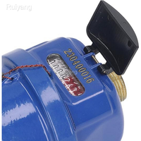 Brass Dry Dial DN15 Digital Water Meter Volumetric Water Meter